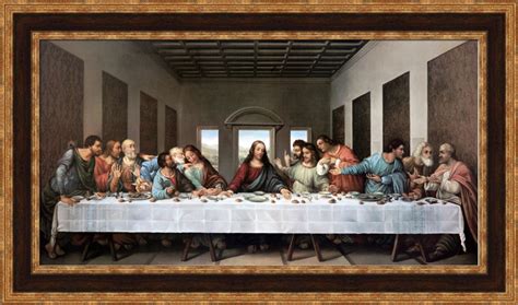 the last supper leonardo da vinci style